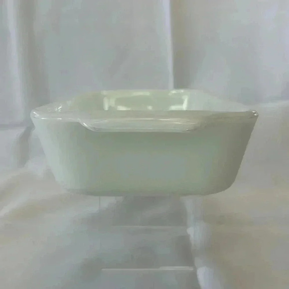 Vtg Fire King by Anchor Hocking 1 QT Loaf Pan Bakeware Dish Harvest Vegetable - Picture 2 of 7